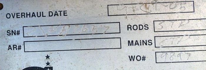 Used 0 Caterpillar 3406B Diesel Engine