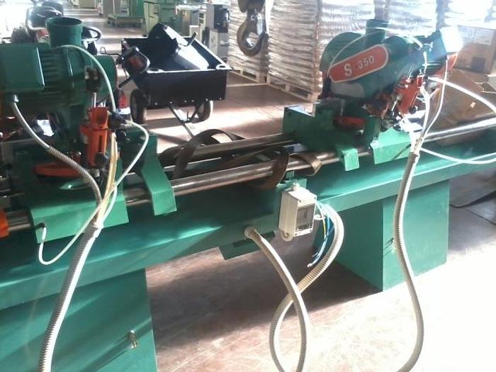 Usato TRONCATRICE DOPPIA MOD. OK 350 CE - 3000 MM LAME D. 350