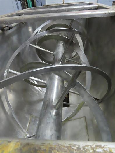 Used 100 CU. FT. STRONG SCOTT RIBBON BLENDER - S/S - 20 HP