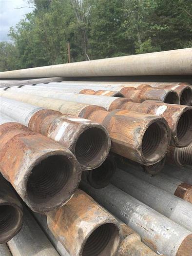 Used Aluminum RD20 Style Drill Pipe 30' x 4-1/2” OD