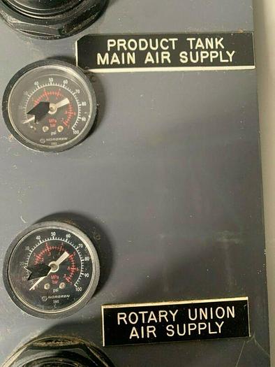 Used Lot of 2- Norgren R74G-6AT-RMG Pressure Regulator w/ Norgren Gauges & Casing