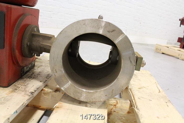 Used Masoneilan 3336302 Air Operated Control Ball Valve, 6", Air To Close #14732