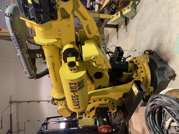 Used FANUC M900iA/600 6 AXIS CNC ROBOT WITH R30iA CONTROLLER 600KG X 2832mm REACH