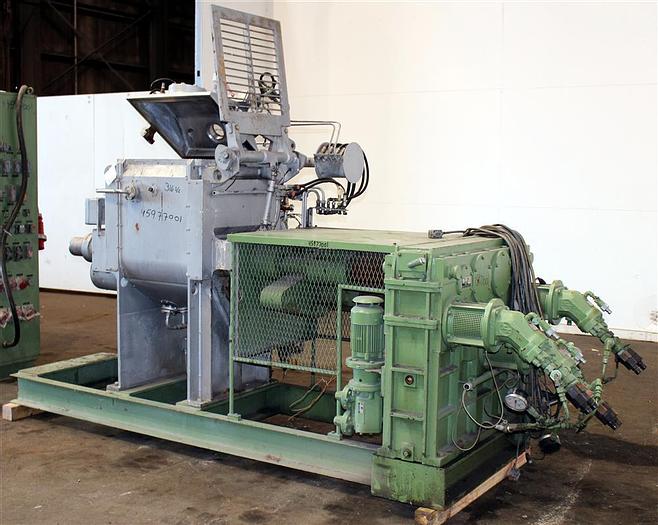 Used 80 LITER WERNER & PFLEIDERER MIXER/EXTRUDER - T-316 S/S