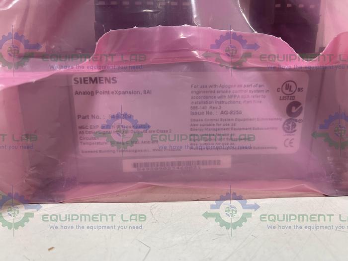 Siemens 549-209 Analog Point expansion, 8AI