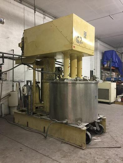 Used 300 GALLON ROSS TRIPLE SHAFT VERSAMIX  – S/S – VACUUM – JACKETED (#9035)