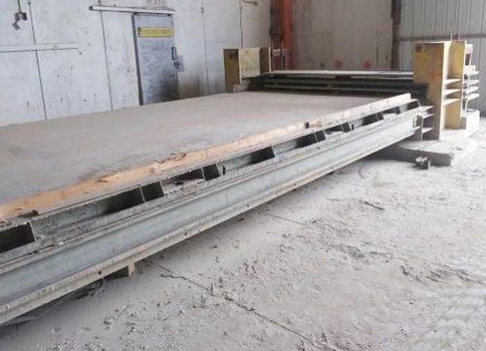 Used Helser 14′ Self Stressing Precast Pouring Bed/Table