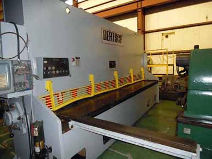 Used 1983 Bertsch  500144 Hydraulic Shear | 1/2" x 12', adj. Gap,FOPBG