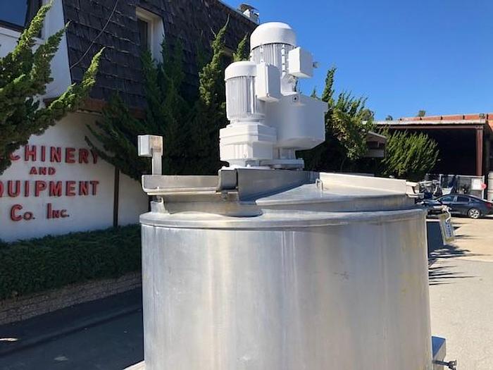 Used Kettle, 300 Gallon, S/st, Jkt, Dbl Agit, JC Pardo #S743096