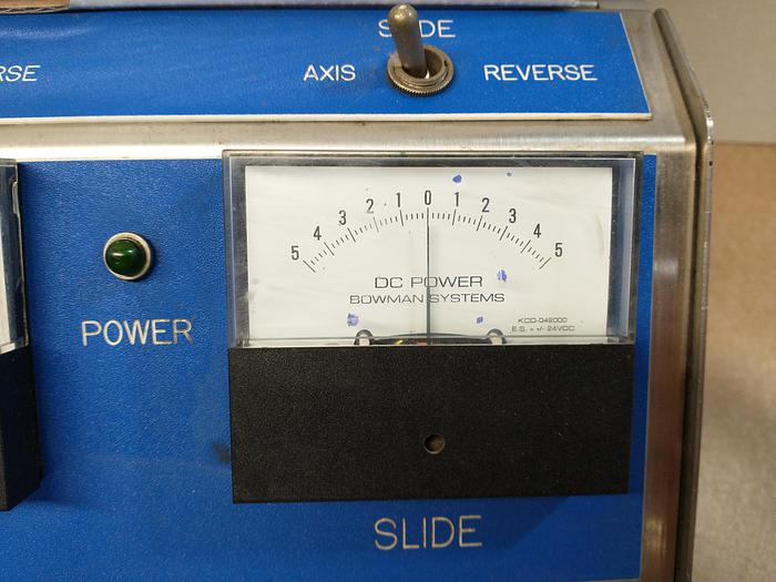 Used BOWMAN BTM dominator manual servo motor control for modal 430 #1 GH119