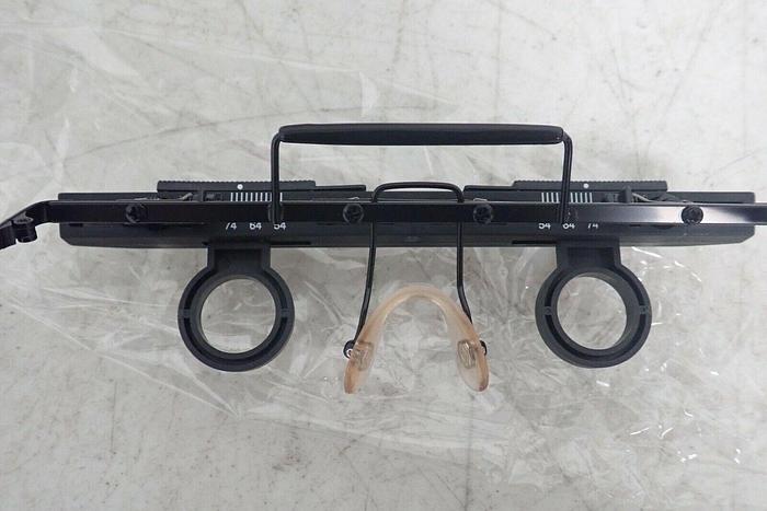 Used Unbranded Japan Binocular Magnifier Frame with Zipped Bag