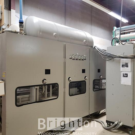 Used 2010 Shaw Almex Model TL5-4-9 used Thermo-Laminate Press #BBM2320