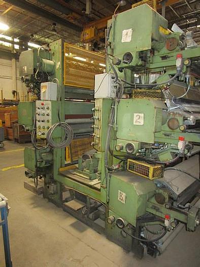 Used 60" WIDE 6 COLOR STACK PRESS