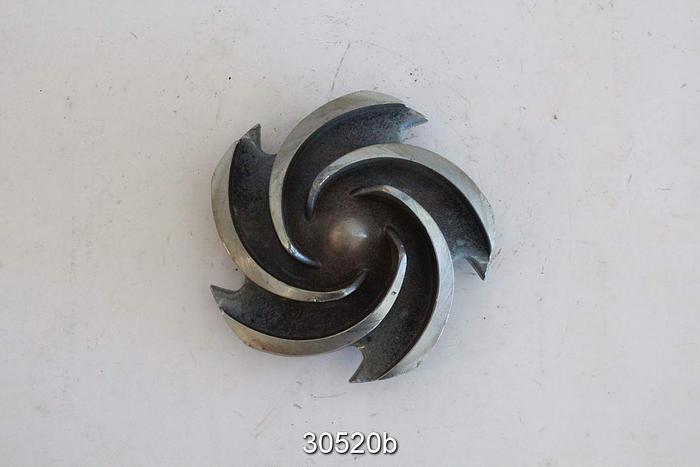 Used Goulds 3196 ST 5-Vane Impeller, 1x1.5x6 #30520