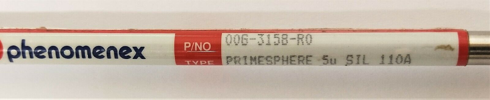 New open box Phenomenex PrimeSphere Silica (00G-3158-R0) LC Column - 25 cm × 3.2 mm x 5µm
