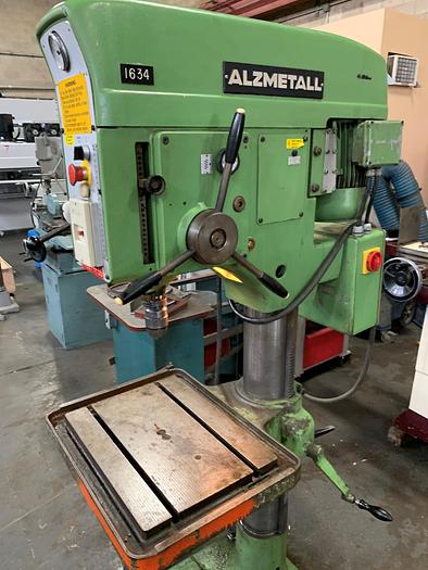 Used ALZMETALL, HEAVY DUTY FLOOR STANDING DRILL
