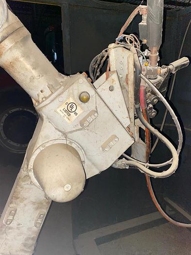 Used Panasonic Robotic Weld Cell with Rotary Table,  Panasonic YA-1NAR61 Controller