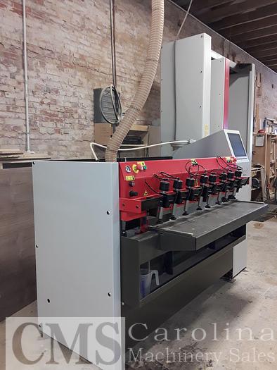 Used 2020 Gannomat Index 1300 Logic CNC Controlled Dill, Glue, Dowel Machine