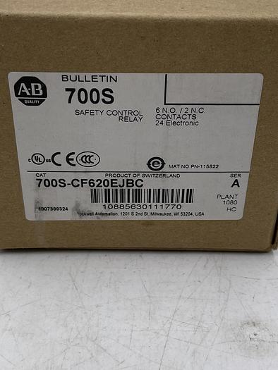 Allen-Bradley 700S CF620EJBC Ser A
