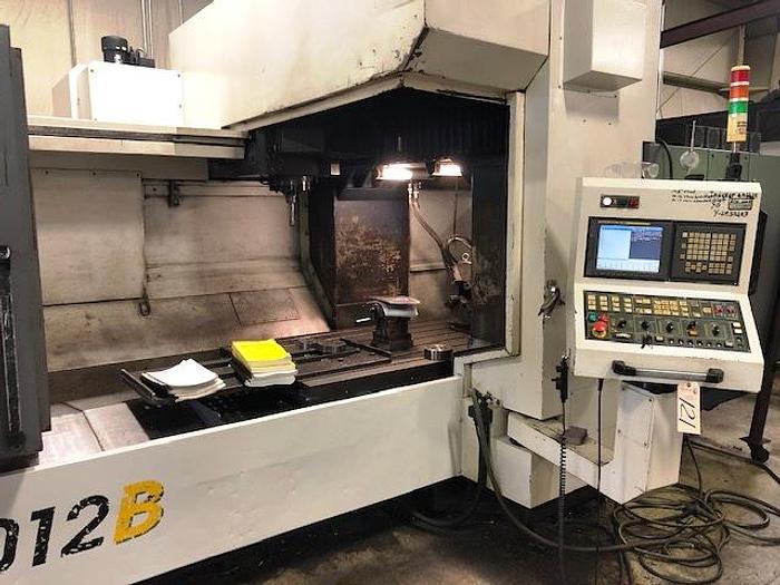 Used YCM DCV 2012B 4-Axis CNC Vertical Bridgemill