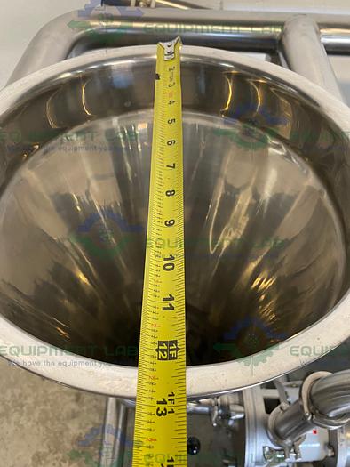 Used Fristam Powder Mixer/Emulsion Skid FS-3522 High Shear Emulsifier & FZX2100 Pump