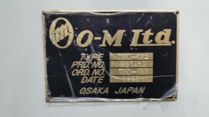 Used Lathe Vertical Turning CNC OM TDC-12N