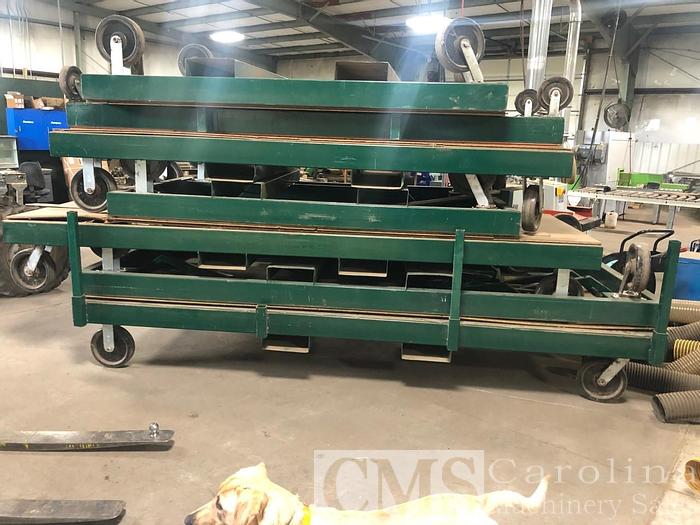 Used Complete Operation Engineered Flooring Line