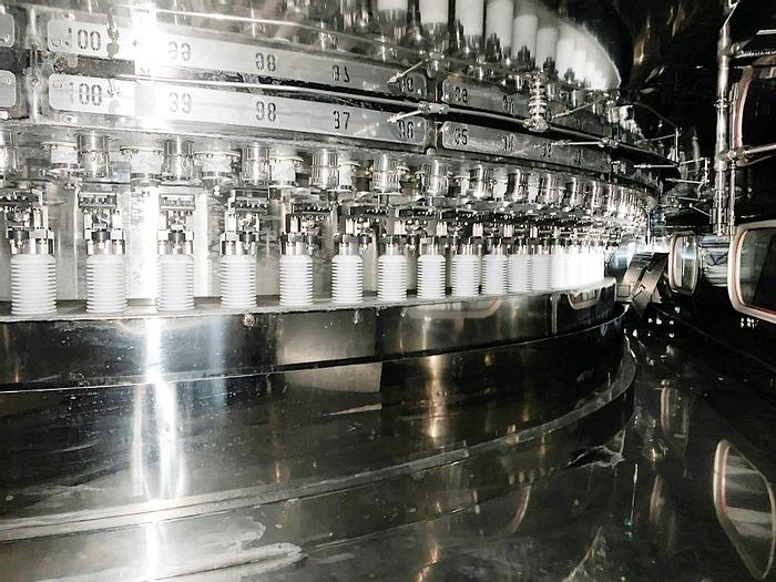 Unused Filler, Bottle, Rotary, 120-Valve, Mitsubishi, Aseptic #C743900