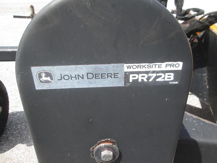 Used John Deere Skid Steer PR72B Power Rake
