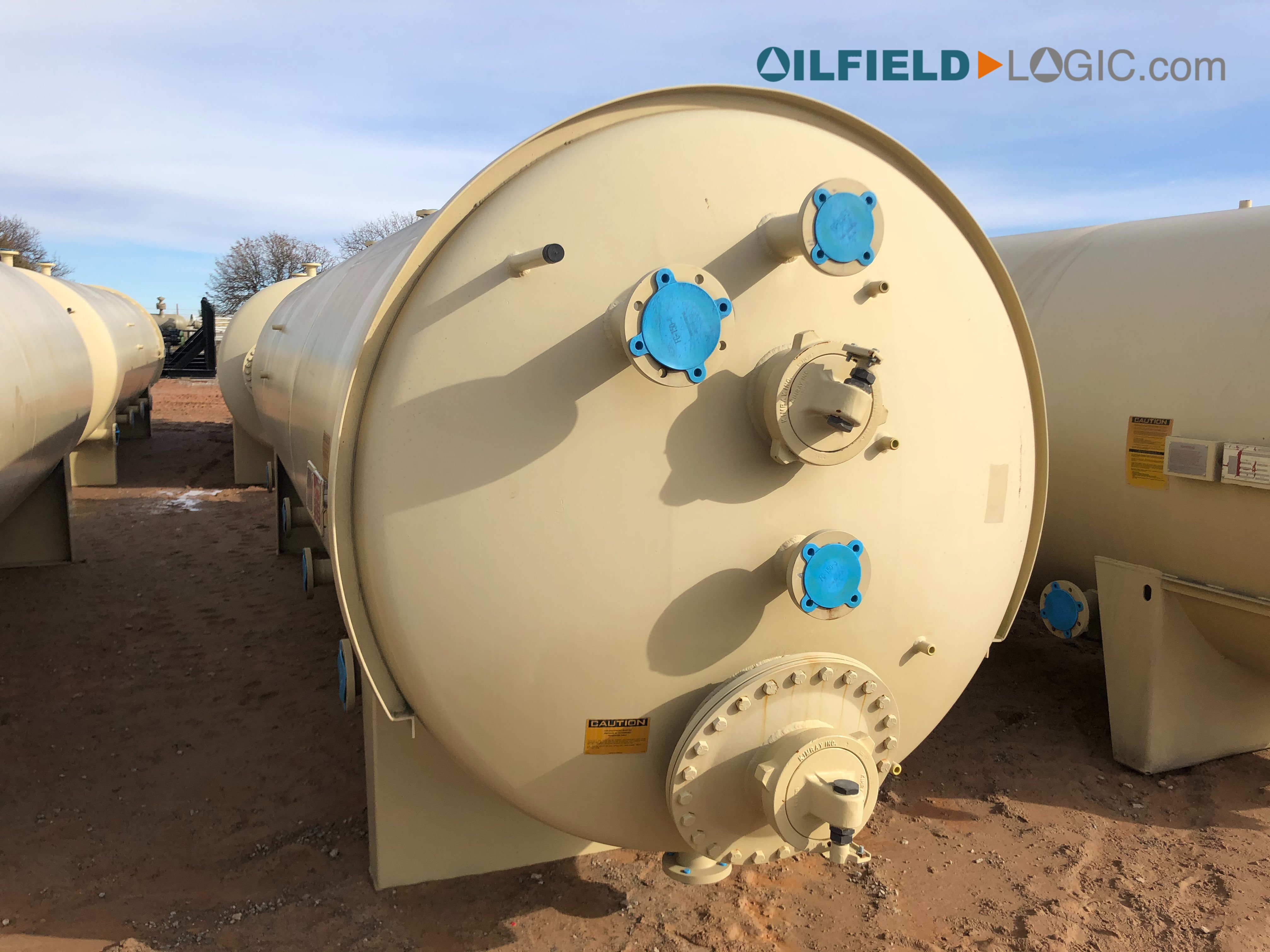 Heater Treater, Horizontal, 6'x20', 75#