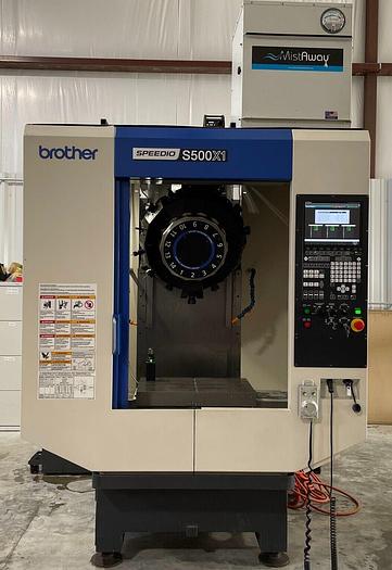 Used 2014 Brother SPEEDIO S500X1 Vertical Machining Center ***Low Hours***