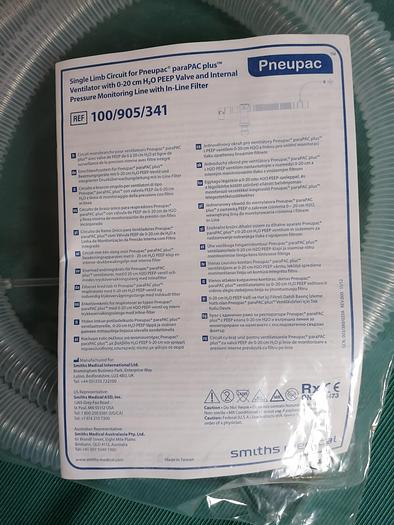 Used Single limb circuit for pneupac 100,905,341 (6 Stücke)