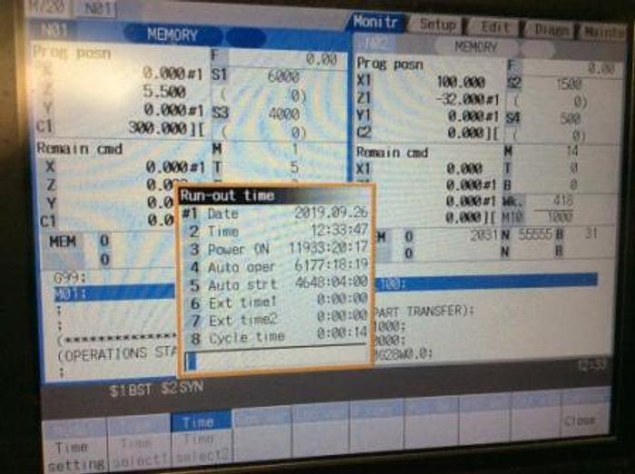 Used 2012 Dugard 42TT CNC Lathe