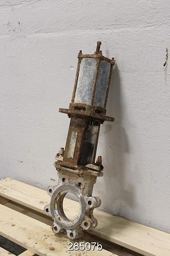 Used Dezurik  4" Air Operated Knife Gat #28507