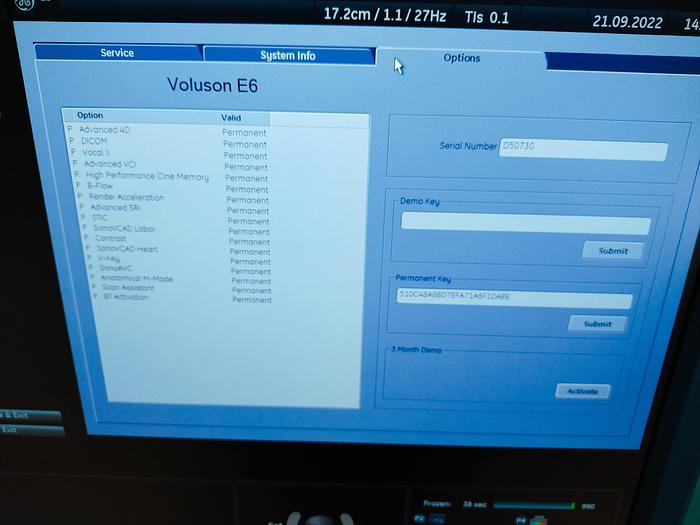 Gebraucht GE Voluson E6 Ultraschallgerät inkl. 3 Sonden Ultrasound