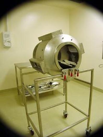 Used Coating Pan, 20"/24", S/st, Vector, Hi-coater, 10 Bar, #C731348