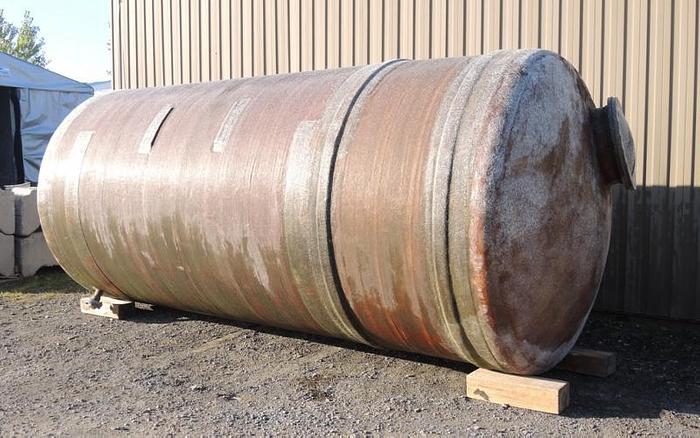 Used USED 4000 GALLON TANK, FIBERGLASS, HORIZONTAL