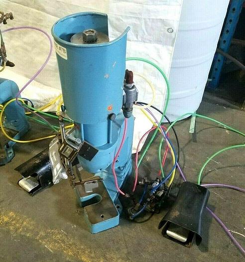 Used Hugold Air Press Stamping Assembly Press Pneumatic Unknown Condition
