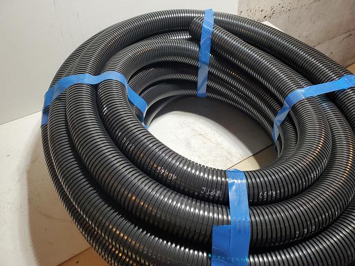 Raychem 10 Ft 2" Flexible LiquidTight Non-Metallic Electrical PVC Conduit Tubing Black