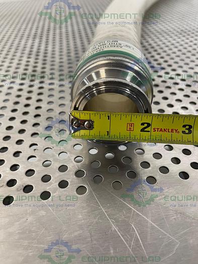 Used Sani Tech  STHT-WR-1500 36" Wire Reinforced Silicone Hose w/1.5" Sanitary Fitting