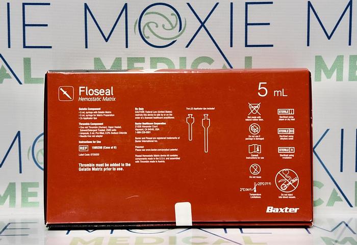 BAXTER 1505288 Floseal Hemostatic Matrix 6/Box