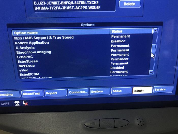 Gebraucht GE Vivid 7 Ultraschallgerät mit 3 Sonden