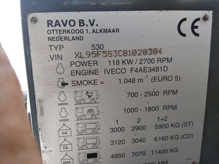 Gebruikt 2011 Ravo 530 ST