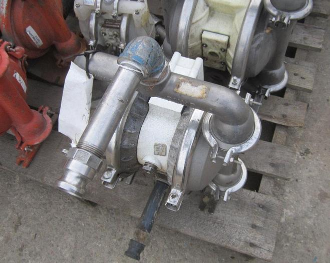 Used Pump, Diaphragm, 1.5", 316 S/st, Wilden, Mdl M-4, 73 GPM #S739637
