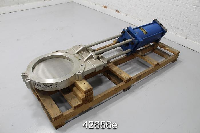 Unused True Line 18" Air Operated Knife Gate Valve #42656