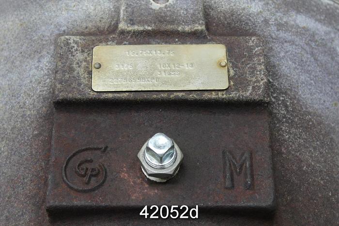Used Goulds 3175 M Power End With 16" Frame Adapter #42052