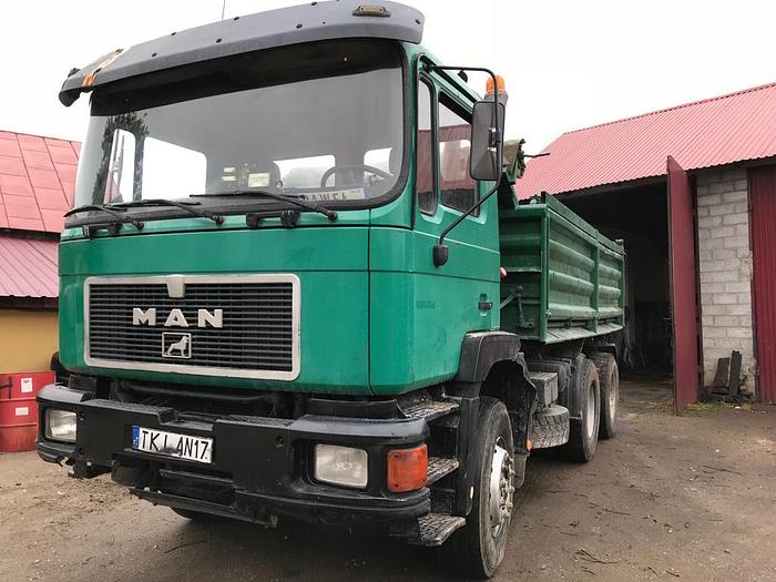1992 MAN 26.372 6x4 kipper