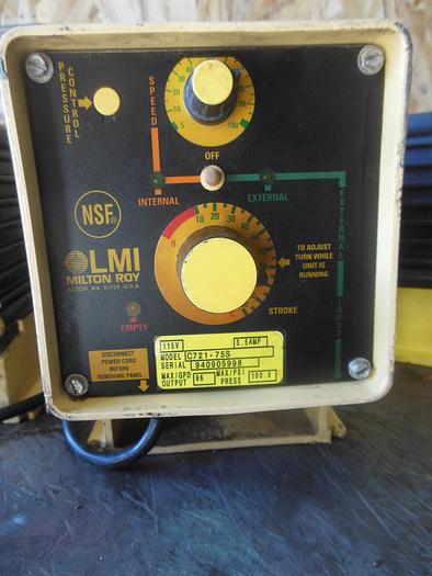 Used Pump, Metering, 4 GPH, LMI, S742556 #S742556