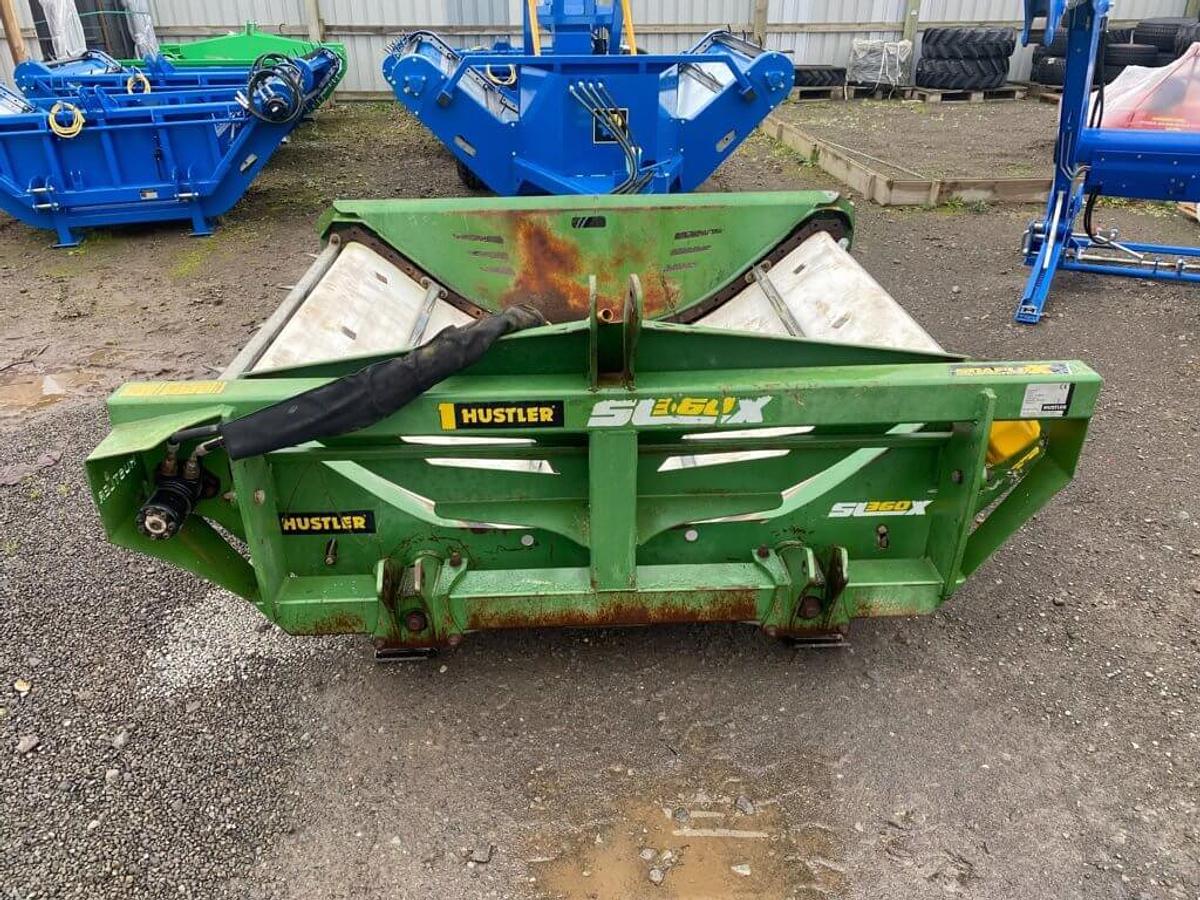 Used 2017 Hustler SL360X Bale Wagon/Feedout