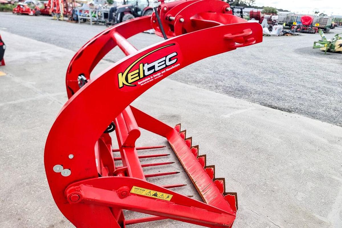 Used Keltec Bale Slicer c/w Euro Hitch
